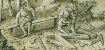 Carpenter's and their Tools - Andre Felibien 1676