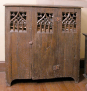 Possibly a 16th Century Repro (49”H x 46”W x 19”D), Great Chalfield, Wiltshire, National Trust Museum Src