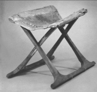 1991-1786 BCE Acacia, leather seat. Metropolitan Museum of Art